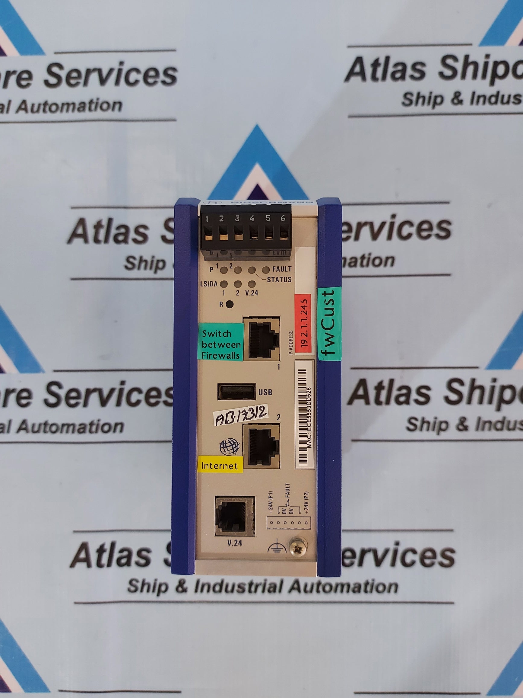 HIRSCMANN EAGLE 20 TX/TX INDUSTRIAL SECURITY ROUTER